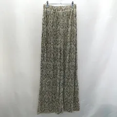 ◇ ⊂ LOWRYS FARM ローリーズファーム 総柄 イージーパンツ サイズF ブラウン系 レディース E  【1410100001866】