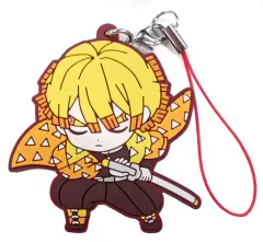 【中古】キーホルダー・マスコット(キャラクター) 我妻善逸 「鬼滅の刃 滅! カプセルラバーマスコット2」