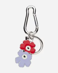 ぬん【新品未使用】マリメッコ　キーチェーン　キーリング　　イエロー✖ピンク 2025年最新】marimekko レディース キーホルダー・キーリングの