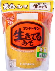 訳あり 5個セット フンドーキン 生きてる 麦白みそ(1kg) ×5個セット【北海道/沖縄/離島発送不可】