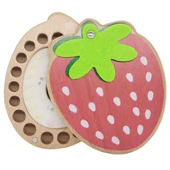 新品 BOOFLYII 乳歯ケース 人気 乳歯 ケース 女の子 乳歯入れケース いちごの形 にゅうしけーす 誕生日祝い 子供 プレゼント メモリアルボックス 成長記念