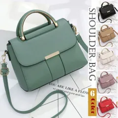 ショルダーバッグ レディース 斜めがけ 大人可愛い 2way ハンドバッグ おしゃれ PUレザー 肩掛けかばん オフィスカジュアル 手提げバッグ 韓国風