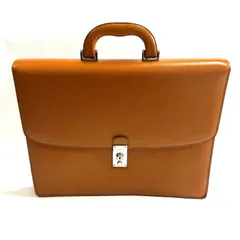 極美品✨ヴァレクストラ ビジネスバッグ 牛革 ゴールド金具 ボルドー メンズ