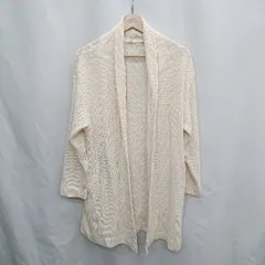 ◇ ⊇ studio CLIP スタディオクリップ 長袖 ニットカーディガン サイズM アイボリー レディース E  【1502180009235】