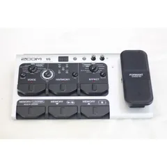 ZOOM V6-SP マルチエフェクター 　　【使用2.3回】 ZOOM V6-SP Vocal Processor Package ボーカルプロセッサー