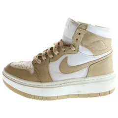 NIKE (ナイキ) WMNS AIR JORDAN 1 HIGH ELEVATE VACHETTA TAN DN3253-121 ウィメンズ エアジョーダン1 ハイ エレベート バケッタ スニーカー US6.5/23.5cm ベージュ/ホワイト