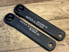 ROTOR ALDHU 160mmクランク 楕円50-34T：シャフト30mm ALDHU 3D+ CRANK ARMSアルデュー3D+クランクアーム（30MM