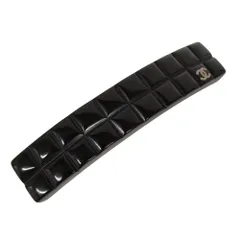 美品 CHANEL 希少 チョコバー ココマーク バレッタ 美品 CHANEL 希少 チョコバー ココマーク バレッタ バレッタ
