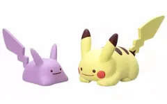 【中古】トレーディングフィギュア ピカチュウ＆メタモン 「ポケットモンスター フィギュアコレクション へんしん!メタモン Vol.4」 ポケモンセンター限定