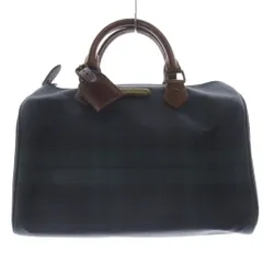 ポロラルフローレン ボストンバッグ　 PVC レザー　南京錠　鍵　大容量 POLO RALPH LAUREN - POLO RALPH LAUREN ポロ ラルフローレン