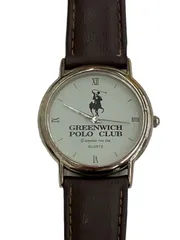 2024年最新】greenwich polo club 時計の人気アイテム - メルカリ