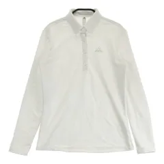 サイズ：S ADIDAS GOLF アディダスゴルフ  長袖ポロシャツ 総柄 ホワイト系 [240101425054] ゴルフウェア レディース ストスト
