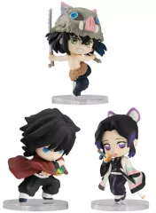 【中古】トレーディングフィギュア 全3種セット 「ちまっ!きゃら 鬼滅の刃2」