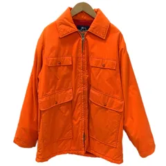 ウールリッチ WOOLRICH 80’s 80s 80年代 紺タグ 中綿入りハンティングジャケット ジャケット オレンジ Lサイズ 201MT-3676のサムネイル