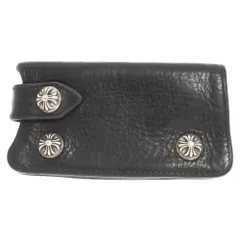 CHROME HEARTS (クロムハーツ) KEY CASE キーケース クロスボールボタンレザーキーケース ブラックのサムネイル
