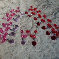 キラキラハート チョーカー 2色  16本