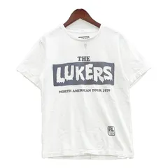 PEEL&LIFT LUKER コラボ Tシャツ 半袖 カットソー 初期パンク ロゴプリント 古着 メンズ Mサイズ ピールアンドリフト トップス DM15498■のサムネイル