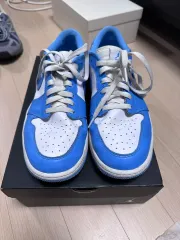 ジョーダン 1 ロー ゴルフ 白 アン ユニバーシティー ブルー US 10 5