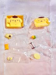 【未開封】 ポムポムプリン　お部屋でまったり　2種セット　リーメント　ミニチュア
