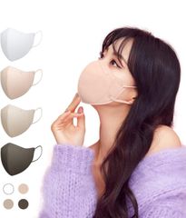【AKD16】[viuum] 韓国マスク KF94、スタイルフィットクラシック、3Dマスク、25枚入り、3構造フィルター、ダイヤモンドマスク、不織布、３D立体タイプマスク、付け心地良い、呼吸がしやすい、メイク付けない、使い捨て、小顔、ジンジャーブラウン