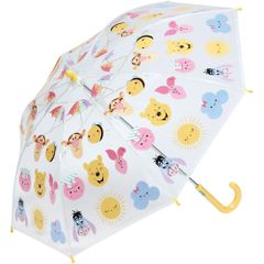 [신품 · 무료 배송] 디즈니 곰의 푸씨 어린이 우산 비닐 우산 45cm UBV45