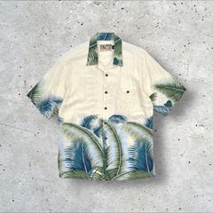90s tori Richard USA製　アロハシャツ　レーヨン　開襟　L 90s tori Richard USA製 アロハシャツ レーヨン 開襟 L - メルカリ