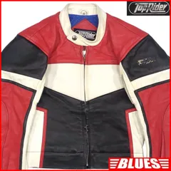 南海　TOPRider　本革レザージャケット　セミダブルタイプ　М 2025年最新】top rider ライダースの人気アイテム - メルカリ