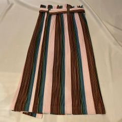 HOMME PLISSE ISSEY MIYAKE オムプリッセイッセイミヤケ 24AW Wrap Pleats Skirt ラップスカート HP43FF358 マルチカラー size:F【代官山A07】