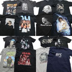 古着卸 まとめ売り 人物 半袖Tシャツ 16枚セット (メンズ M ) 音楽 オバマ モハメドアリ ボクサー プロチーム NFL 中古 古着 NA6994