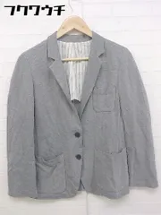 ◇ ◎COMME CA ISM コムサイズム 2B 長袖 テーラードジャケット サイズL グレー レディース 【中古】 【1104140012820】