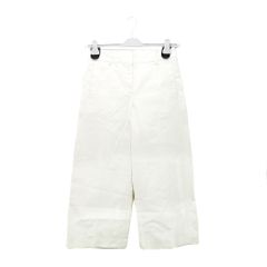 【名東】エルメス パンツ ホワイト 白 38サイズ 綿 ポリウレタン レディース アパレル 女 服のサムネイル