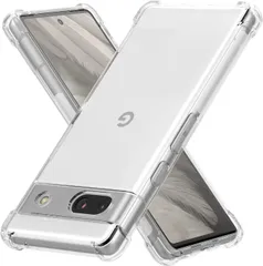 【特価セール】7a Pixel 耐衝撃 ケース ケース 透明ソフトTPU 軽薄 Google カバー [ Google 四隅化保護 シリコン Pixel7a 軟性 全透明 対応 全面保護 衝撃吸収] LAYJOY 対応 ピクセル7aスマホケース（クリア）