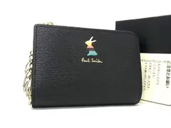 ■新品■未使用■ Paul Smith ポールスミス レザー 4連 キーケース コインパース コインケース ブラック系 BN2939