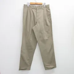 W33/古着 エディーバウアー パンツ メンズ 00s コットン ベージュ カーキ 25jul16 中古 ボトムス ロング