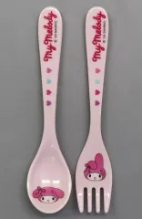 【中古】カトラリー 11.マイメロディ カトラリーセット 「サンリオ当りくじ マイメロディ マイスウィートピアノ 当りくじ」