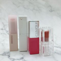 CLINIQUE 09 SWEET POP 口紅 CHICCA メスメリック リップスティック 17 スウィートコーデュロイ Fujiko ミニ ウォータリー ルージュ 07 Sunday CEZANNE スフレアリップ 01 4点 まとめ売り 01-0078