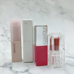 CLINIQUE 09 SWEET POP 口紅 CHICCA メスメリック リップスティック 17 スウィートコーデュロイ Fujiko ミニ ウォータリー ルージュ 07 Sunday CEZANNE スフレアリップ 01 4点 まとめ売り 01-0078のサムネイル
