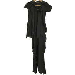 ヨウジヤマモト Yohji Yamamoto Collection LOOK 1 Rummy twill Leather belt dress レディース JPN：1 のサムネイル