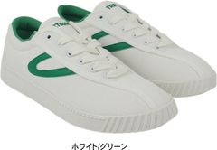 トレトン スニーカー メンズ 黒 ブラック ホワイト 白 おしゃれ ブランド 軽量 軽い シューズ テニス TRETORN ひも 紐 履きやすい 歩きやすい 父の日 tatms1534 ホワイト/グリーン 27.0cm