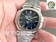 ご購入大歓迎です パテックフィリップ未使用です シルバーホワイトの文字盤です 自動巻き｜本日限定特価｜新品未使用-WTO店名をご確認ください