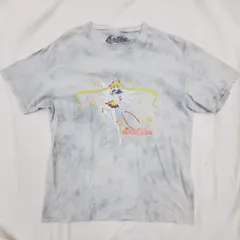 90-00s セーラームーン Tシャツ  アニメ ヴィンテージ タイダイ染め Lサイズ fg0901-13