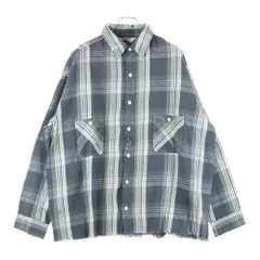 SAINT MICHAEL セントマイケル フランネルシャツ 長袖ネルシャツ SAINT Mxxxxxx セントマイケル フランネルシャツ Lサイズ