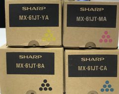 未使用】SHARP MX-61JT 3色6本セット - メルカリ
