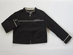 バーバリー ロンドン burberry london アウトレット 子供服 男の子 120cm 長袖 薄手 ブルゾン ジャンパー 黒 春 夏 ★4 アウター ボーイズ 男児 キッズ 【中古】 ユーズド リサイクル こども
