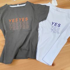 yes 古着　tシャツ Amazon | Yes! Yes! Yes! - ピンククライマックス版 Tシャツ | T