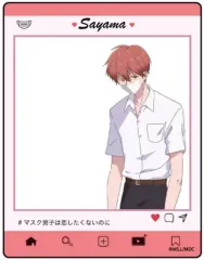 【中古】キャラカード 佐山圭悟 「アクリルカード マスク男子は恋したくないのに 01.公式＆描き起こしイラスト」