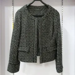 UNITED ARROWS green label relaxing ノーカラーツイードセットアップ / ユナイテッドアローズ グリーンレーベルリラクシング