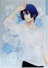 【中古】クリアファイル 聖川真斗(Flower＆Water Ver.) 3ポケットクリアファイル 「うたの☆プリンスさまっ♪」 SHINING STOREグッズ