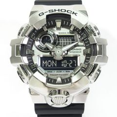 【三重本店】 中古 CASIO | カシオ 腕時計 GM-700-1AJF G-SHOCK ANALOG-DIGITAL 700 SERIES アナデジ表示 クオーツ シルバー×ブラック 【131】
