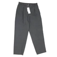 ATON エイトン PRAGGM0700 WOOL TROPICAL TAPERED EASY PANTS ウールトロピカル テーパード イージーパンツ グレー系 48【極上美品】【中古】のサムネイル
